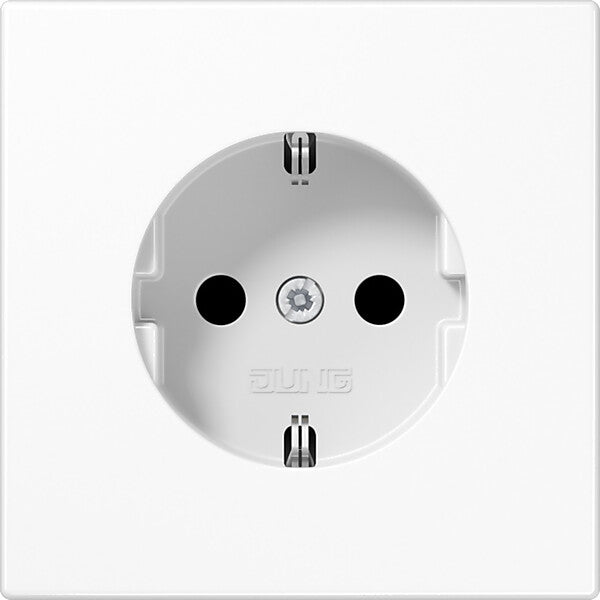 JUNG SCHUKO-Steckdose alpinweiß LS 1520 KI WW